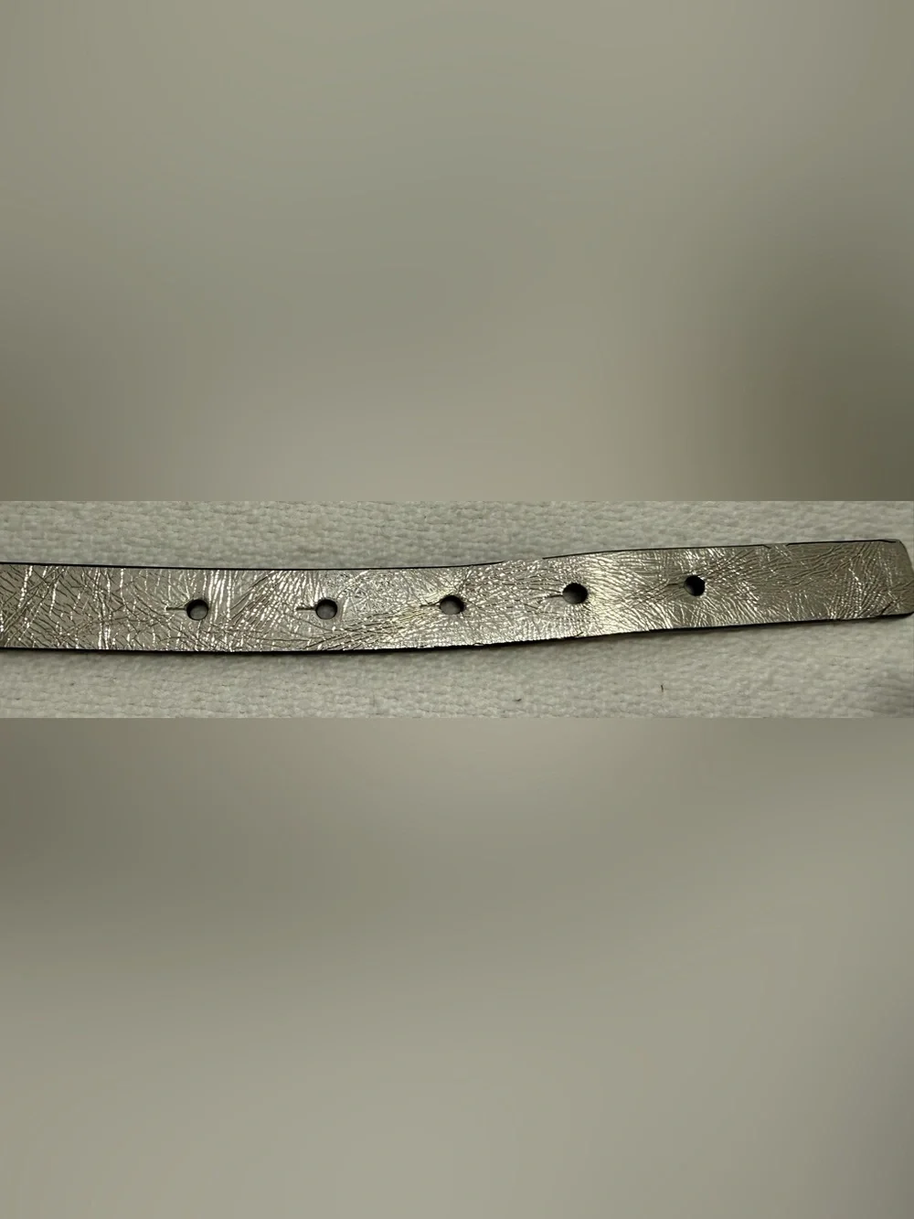 Michael Kors Pave Logo Buckle Belt Size Small
